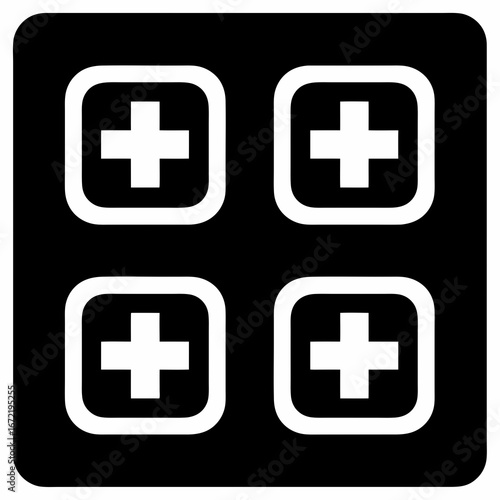 first aid kit icon vector illustration