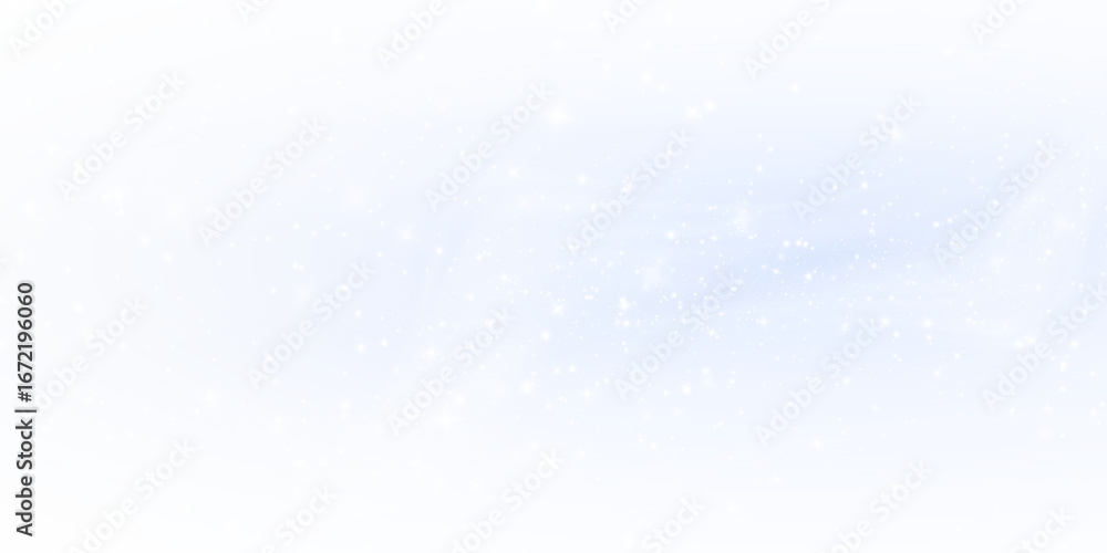 Fototapeta premium Snow, winter, light, christmas, overlay festive texture. Transparent background with falling snowflakes. PNG dust effect for Overlay. Magical seasonal winter PNG design.