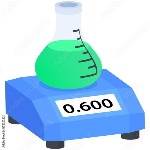 Laboratory Scale with Beaker