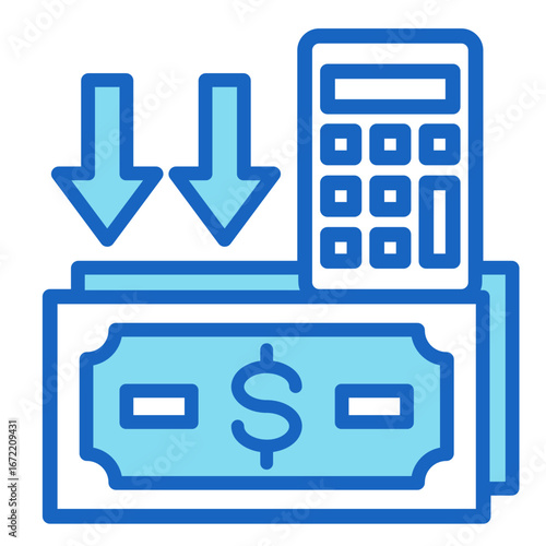 Cost  Icon Element For Design