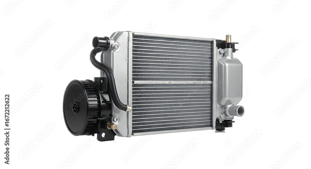 Fototapeta premium Car air condenser image