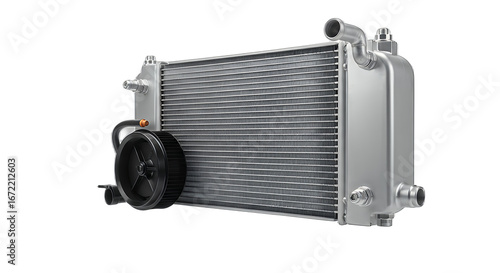 Car air condenser image