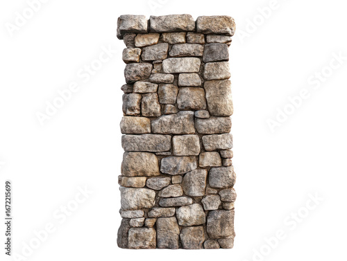 Stone Wall Segment