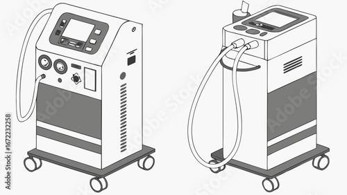 medical ventilator machine