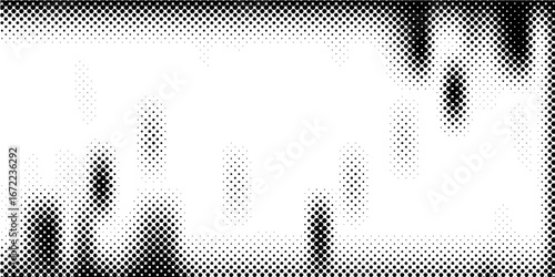 Halftone texture with dots. Vector. Modern background for posters, websites, web pages, business cards, postcards, interior design. Punk, pop, grunge in vintage style. Minimalism.