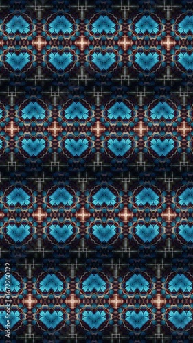 Abstract pattern. Vertical abstract animation background. Art background. Stripes with patterns.