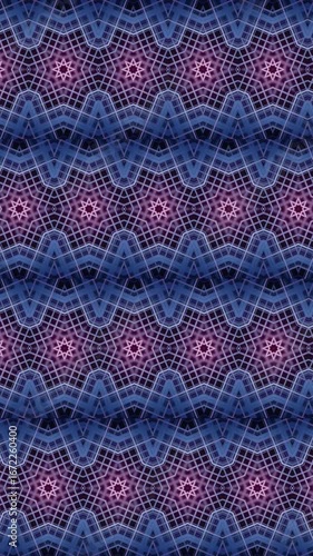 Abstract pattern. Vertical abstract animation background. Art background. Stripes with patterns.