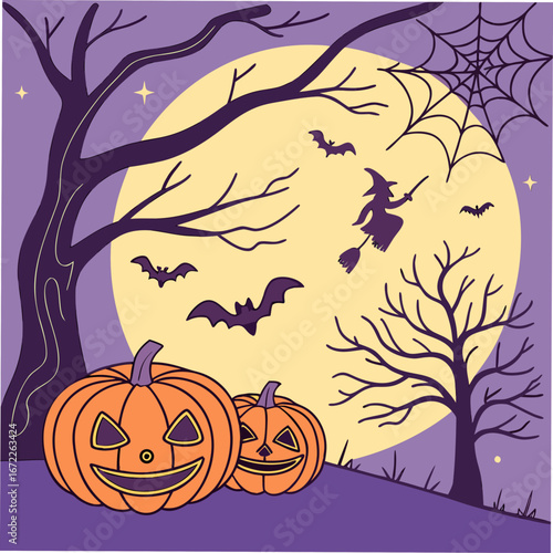 halloween vector illustration