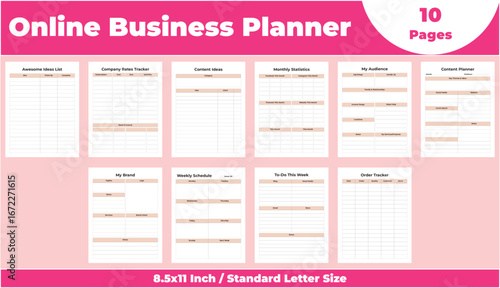 Online Business Planner