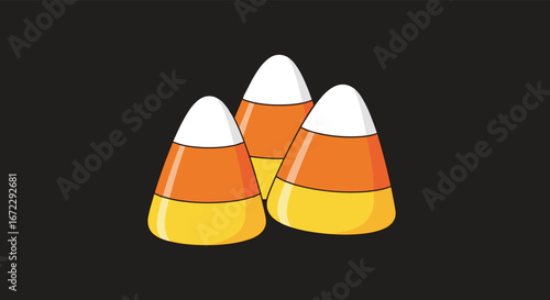 Delicious candy corn treats perfect for halloween trick or treat fun and autumn celebrations