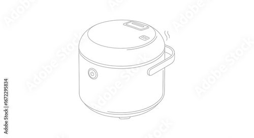 Rice cooker appliance kitchen cooking food meal preparation tool equipment steam heat