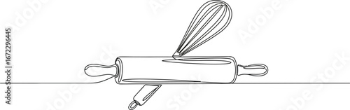 Rolling pin whisk baking cooking kitchen dough pastry chef food recipe bake