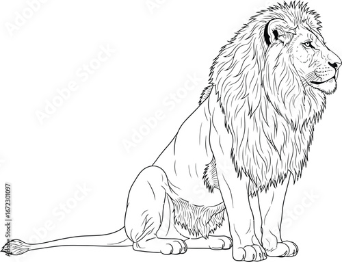 Lion mammal feline predator wildlife animal mane king africa safari zoo big cat