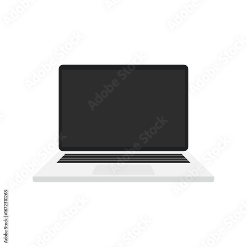 Hand Drawn Laptop Illustrat...