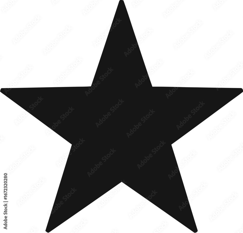 Star black white shape symbol graphic design abstract simple isolated art icon Star black white shape symbol graphic design abstract simple isolated art icon