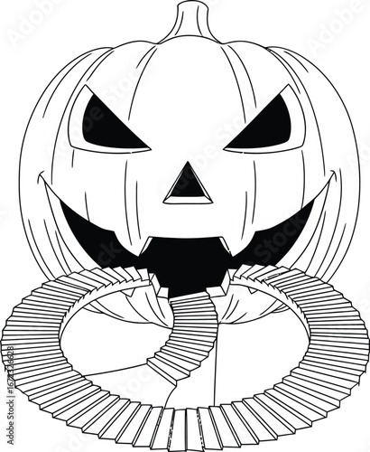 Pumpkin halloween jack o lantern spooky scary autumn fall holiday treat trick
