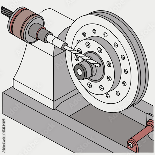 Drill bit making machine