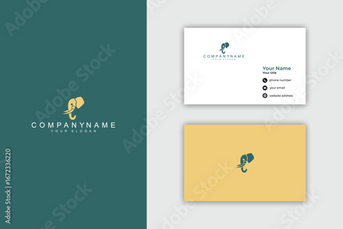 Sophisticated Elephant Logo Design for Nature and Luxury Brands.
