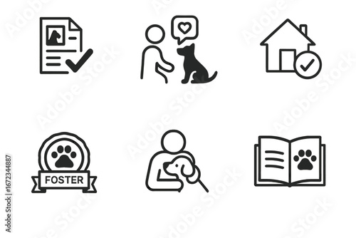 Documentation and steps for animal foster care in an organization to ensure pet safety and placement