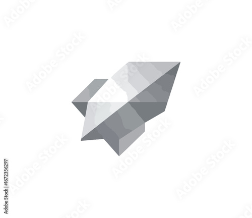Abstract geometric star shape design