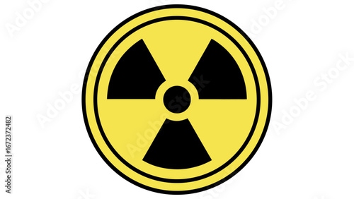 International symbol for radiation hazard