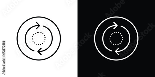 Consistency icon in editable stroke. EPS 10 vector illustration.