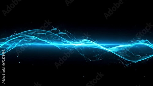 Abstract light blue swirling background design
