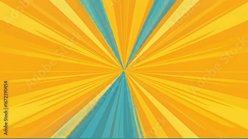 Abstract radiating colors background image