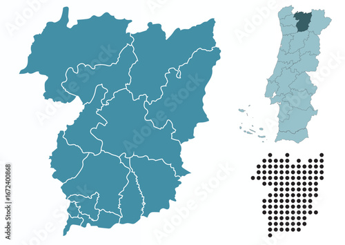 Set maps of Vila Real District