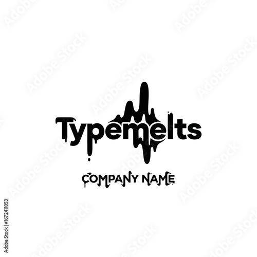 Typermelts Logo Design.