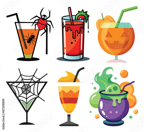 Drink & Alcohol icon set
