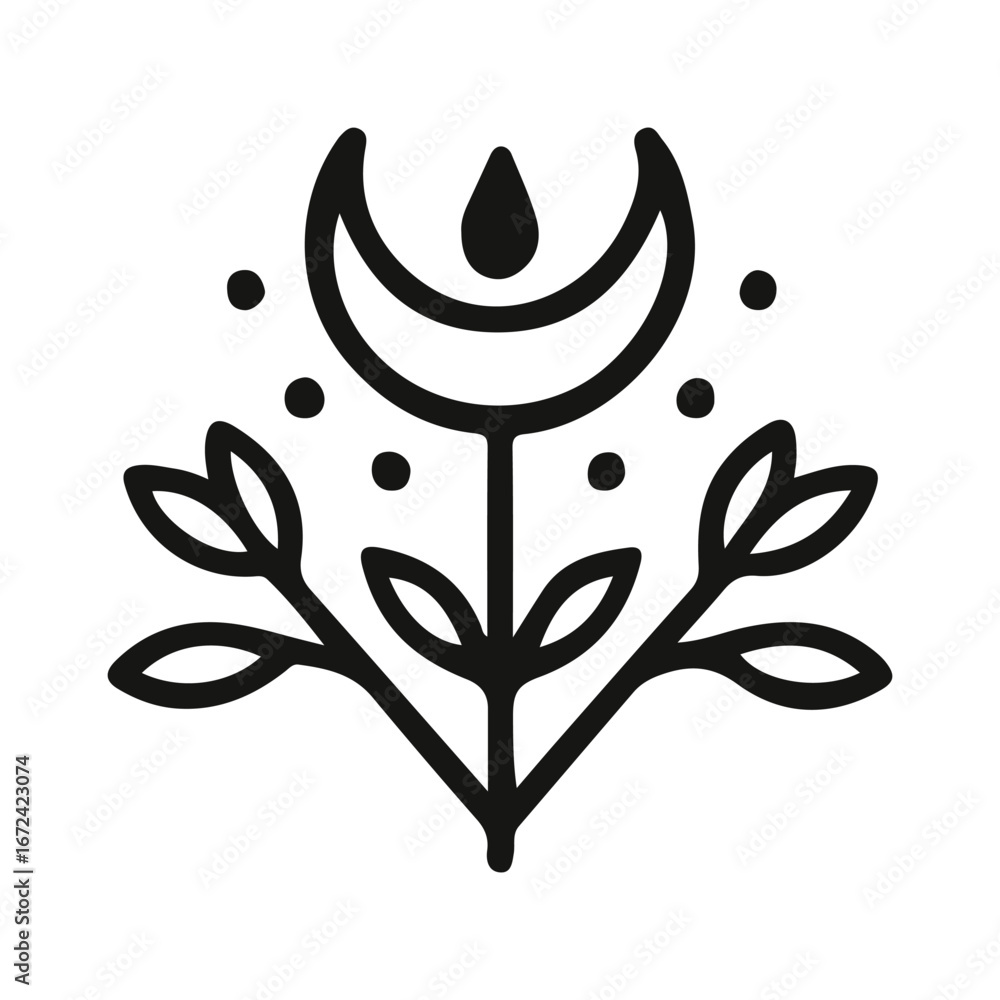 Obraz premium Moon Phases svg