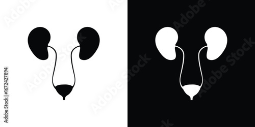 Urology icon vector Graphic Designs. Suitable for use on web apps,