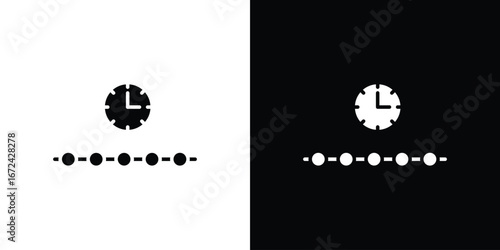 Timeline icon vector Graphic Designs. Suitable for use on web apps,