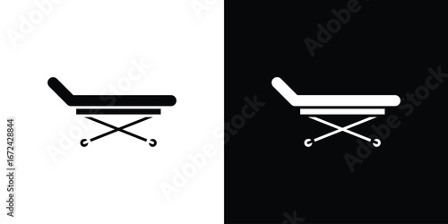 Stretcher icon vector Graphic Designs. Suitable for use on web apps,