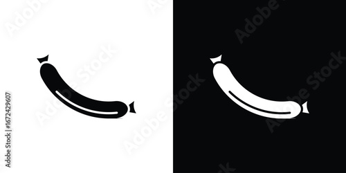 Sausage icon vector Graphic Designs. Suitable for use on web apps,