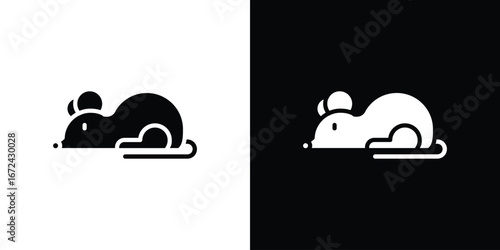 Rat icon vector Graphic Designs. Suitable for use on web apps,