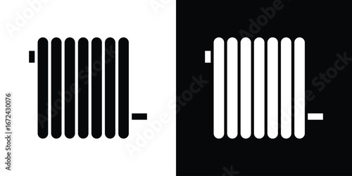 Radiator icon vector Graphic Designs. Suitable for use on web apps,