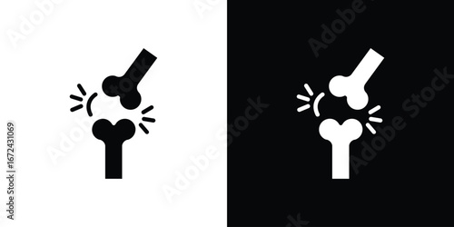 Osteoporosis icon vector Graphic Designs. Suitable for use on web apps,