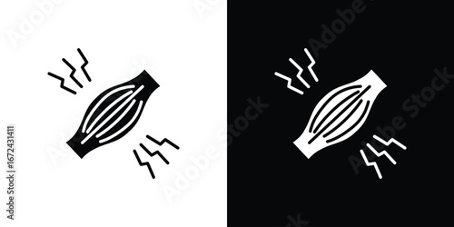 Myalgia icon vector Graphic Designs. Suitable for use on web apps,