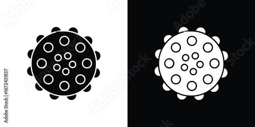 Massage ball icon vector Graphic Designs. Suitable for use on web apps,