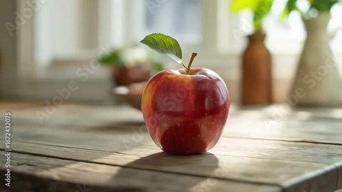 Reddish brown beverage in glass container on wooden surface