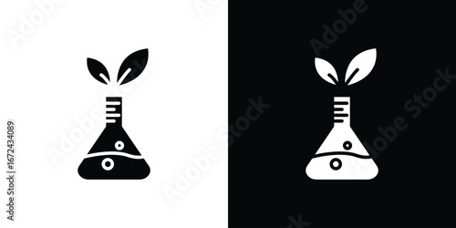 GMO icon vector Graphic Designs. Suitable for use on web apps,