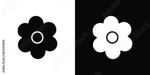 Flower icon vector Graphic Designs. Suitable for use on web apps,