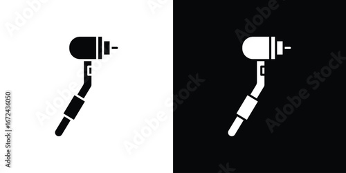 Dental drill icon vector Graphic Designs. Suitable for use on web apps,