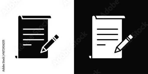 Declarations icon vector Graphic Designs. Suitable for use on web apps,
