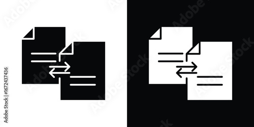 Compare icon vector Graphic Designs. Suitable for use on web apps,