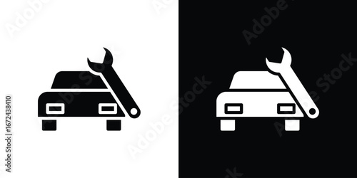 Car repair icon vector Graphic Designs. Suitable for use on web apps,
