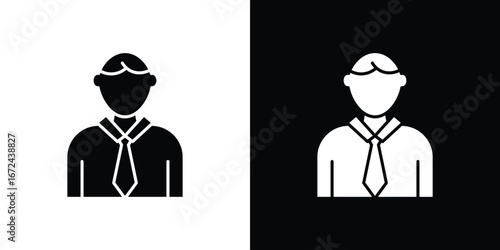 Businessman icon vector Graphic Designs. Suitable for use on web apps,