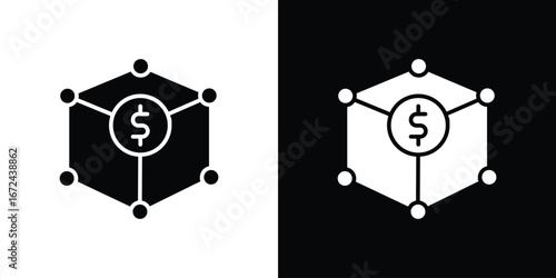 Business model icon vector Graphic Designs. Suitable for use on web apps,